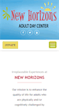 Mobile Screenshot of newhorizonsadultday.com